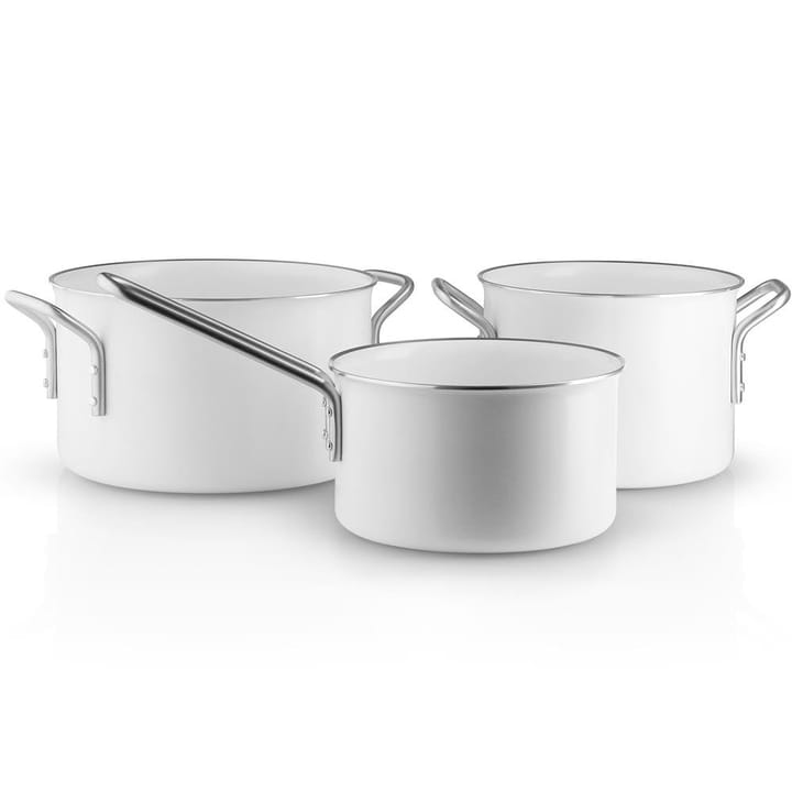 Eva Trio White Line kattilasetti, 3-pack Eva Solo