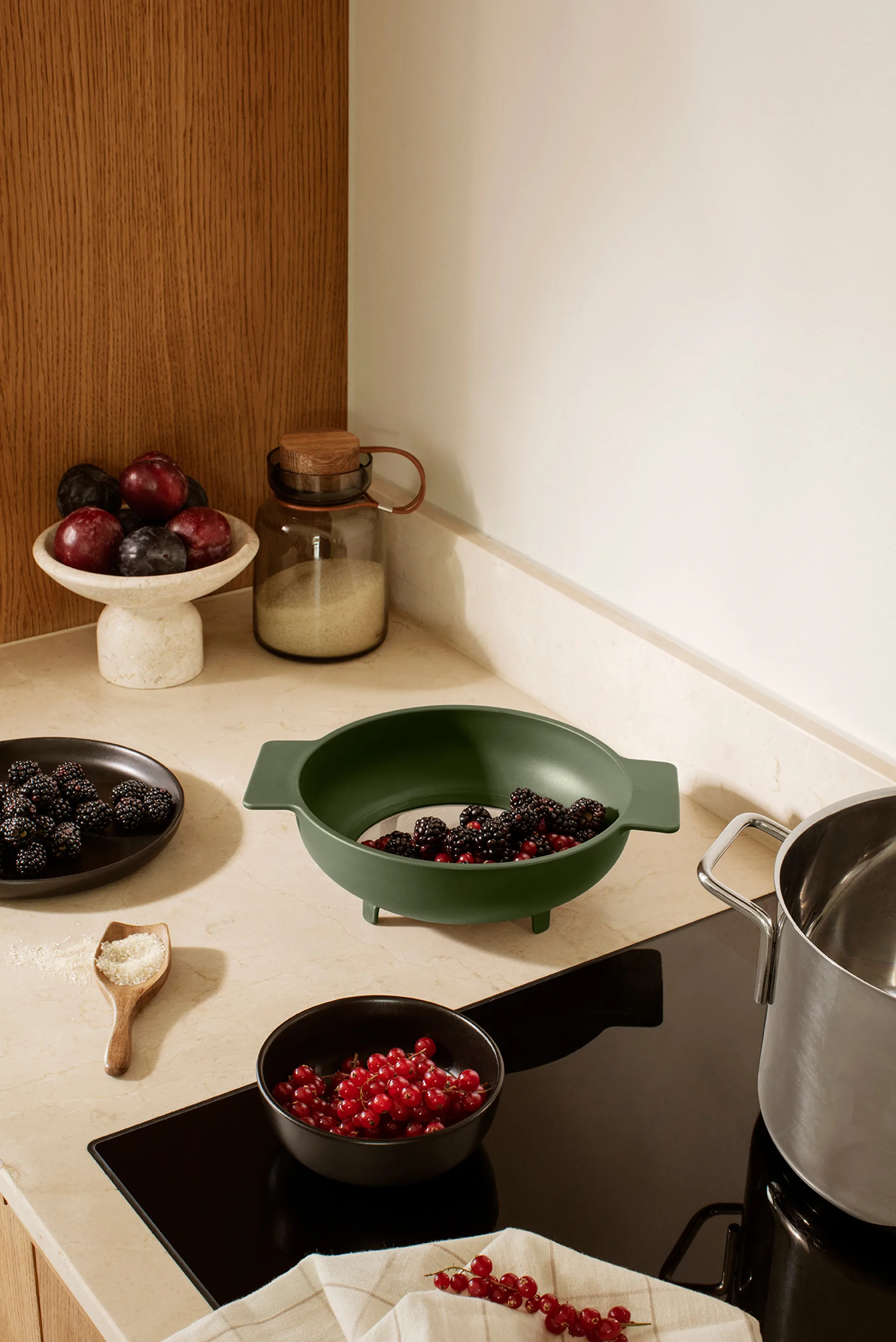 Green Tool -siivilä Ø 22 cm, Vihreä Eva Solo