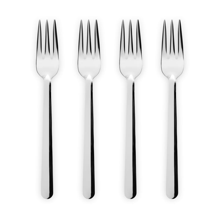 Legio Nova kakkuhaarukka 4-pack - Ruostumaton teräs teräs - Eva Solo