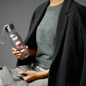 My Flavour juomapullo - marble grey (harmaa) - Eva Solo