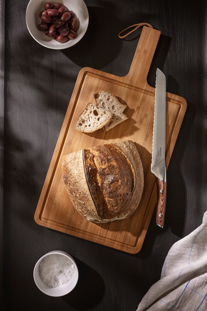 Nordic Kitchen leipäveitsi 24 cm, Damaskusstål Eva Solo