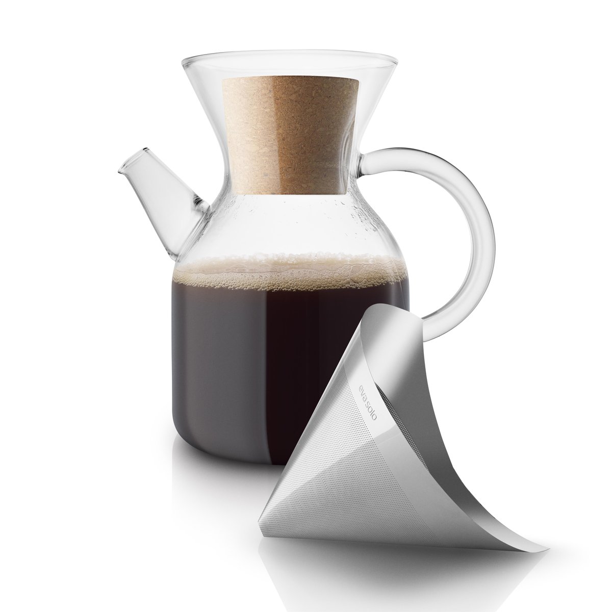 Eva Solo Pour over kahvinkeitin 1 l | Skandinaavinen Sisustus | Läpinäkyvä