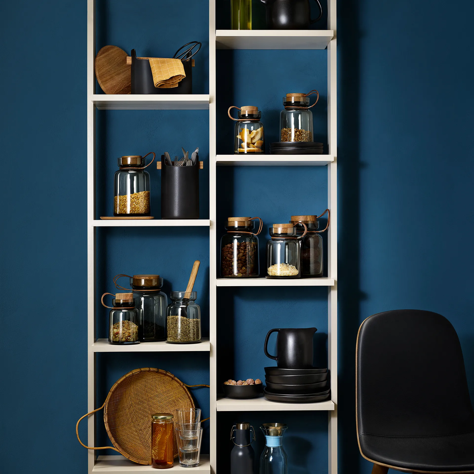 Silhouette säilytyspurkki, smokey grey, 2 l Eva Solo