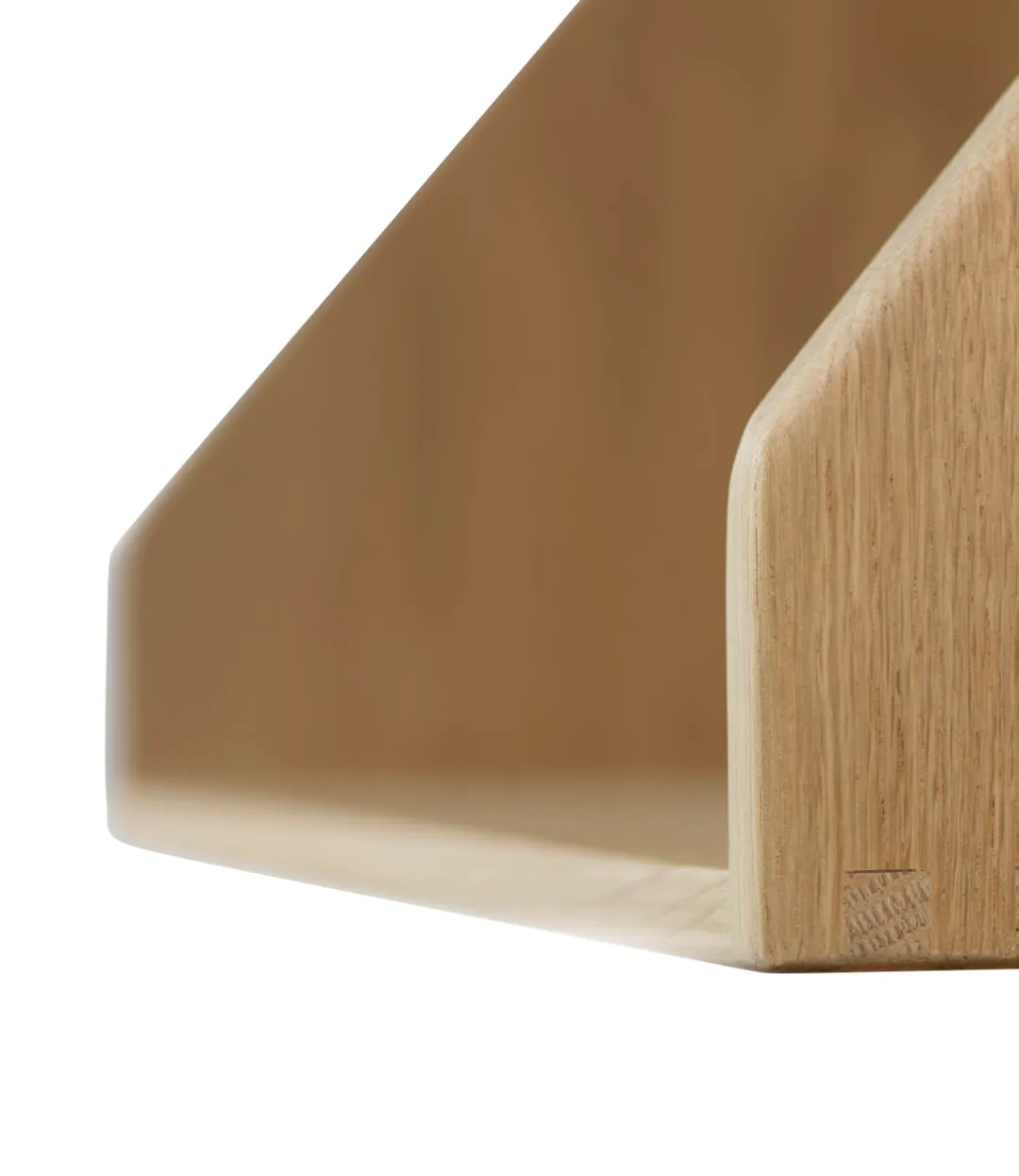 B5 hylly 21x40 cm, Oak nature lacquered FDB Møbler