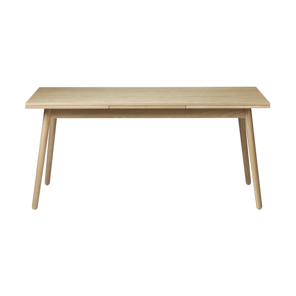 FDB Mbler C35B ruokapöytä Dutch Extract 82x160 cm Oak nature-oak nature lacquered