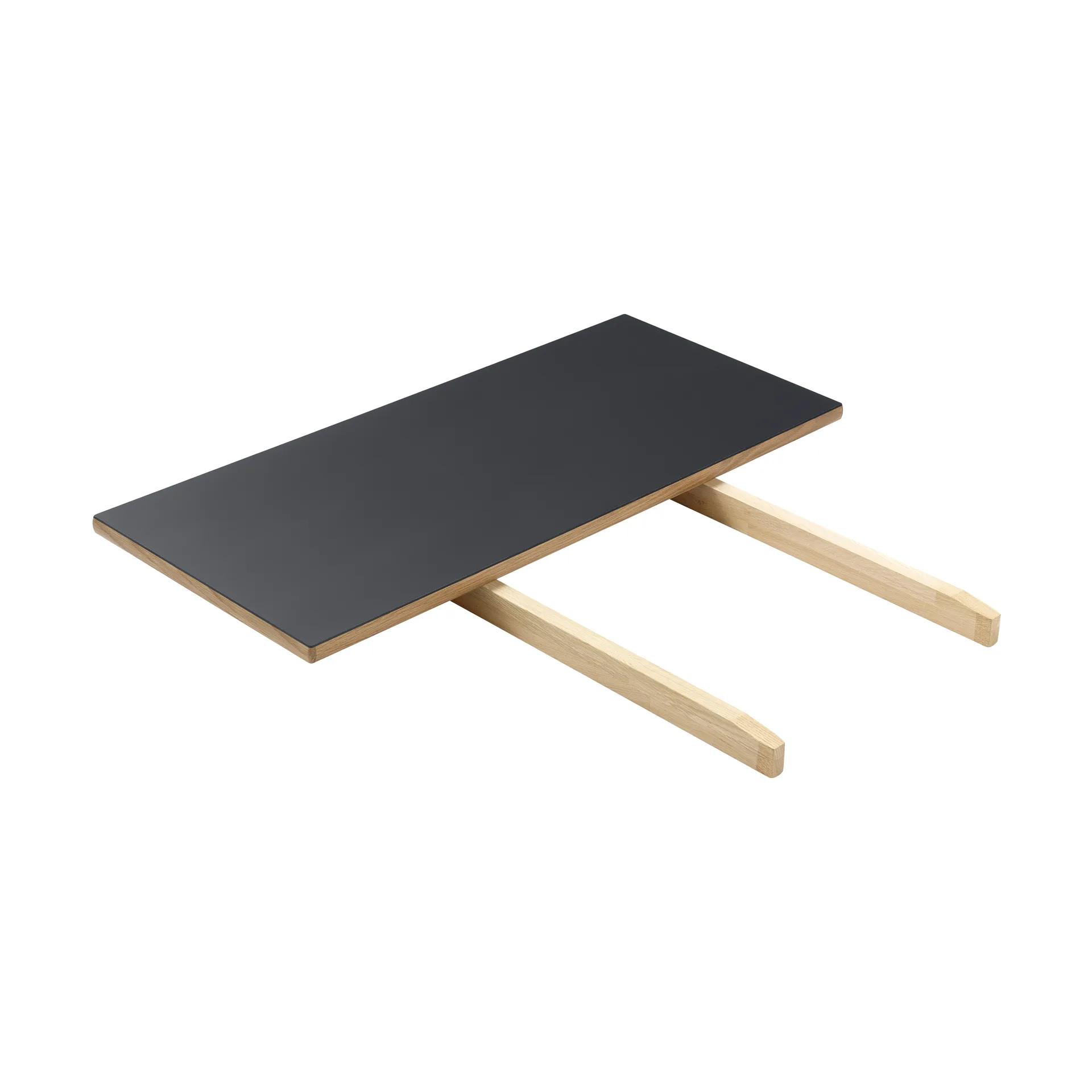 C35L jatkolevy 82x37 cm, Black linoleum-tammi vesipohjainen lakka FDB Møbler