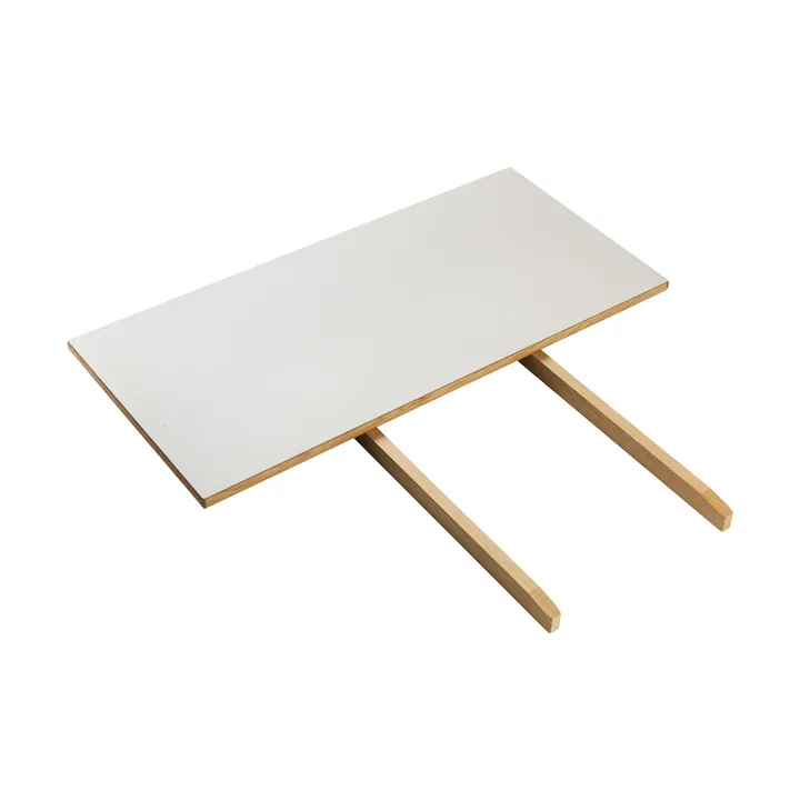 C35S jatkolevy 95x45 cm - Light grey linoleum tammi nature waterbased laquer - FDB Møbler