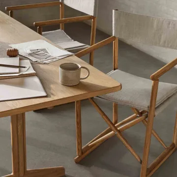C64 Shaker ruokapöytä 90x180 cm - Oak nature oiled - FDB Møbler