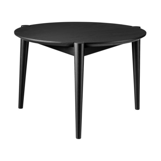 FDB Mbler D102 Ss sohvapöytä 55 cm Oak black painted