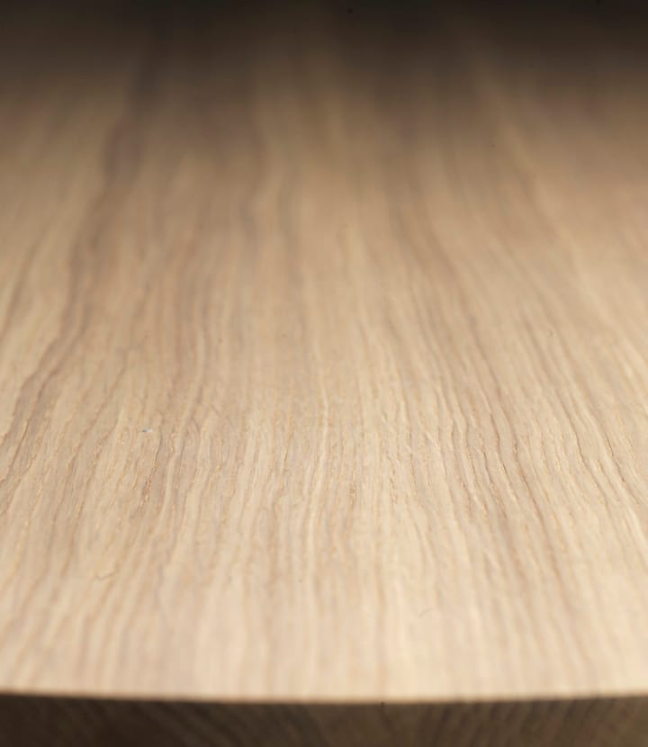F24 Radius penkki, Oak nature lacquered 45x145 cm FDB Møbler