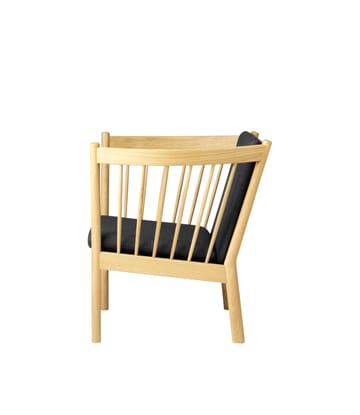 J146 nojatuoli - Oak nature lacquered-dark grey - FDB Møbler