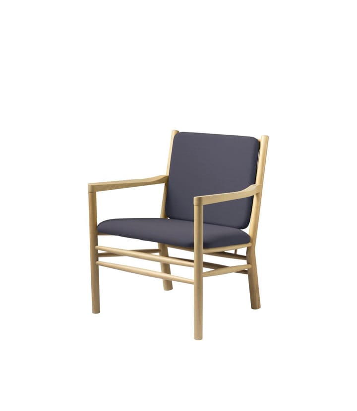 J147 nojatuoli, Oak nature lacquered-dark blue FDB Møbler