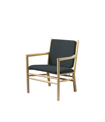 J147 nojatuoli - Oak nature lacquered-dark green - FDB Møbler