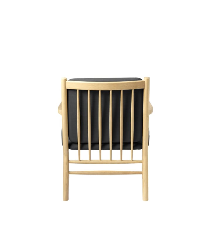 J147 nojatuoli, Oak nature lacquered-dark grey FDB Møbler