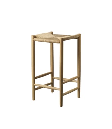 J164C Counter Squared baarijakkara - Oak nature lacquered - FDB Møbler