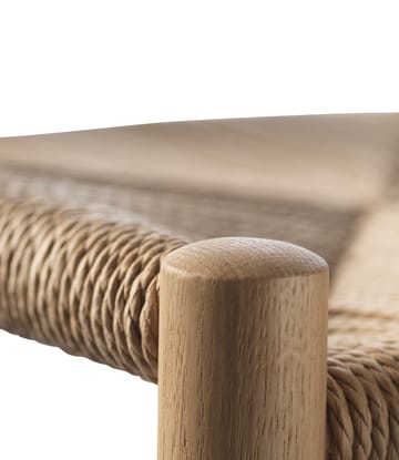 J164C Counter Squared baarijakkara - Oak nature lacquered - FDB Møbler