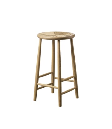 J165C Baarijakkara 65 cm - Oak nature lacquered-nature - FDB Møbler
