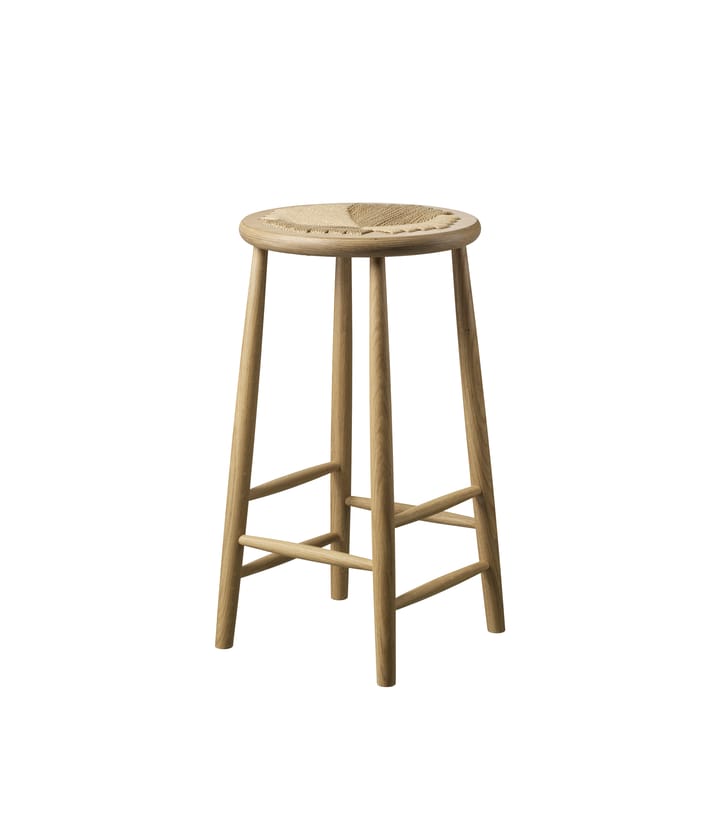 J165C Baarijakkara 65 cm, Oak nature lacquered-nature FDB Møbler