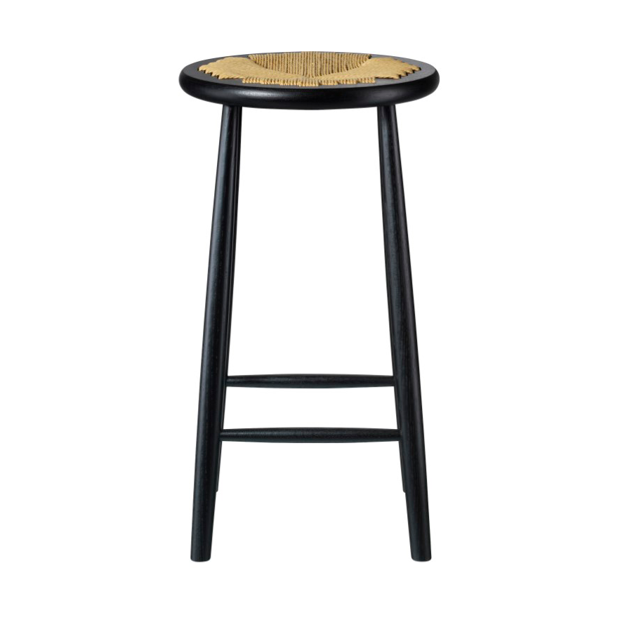 FDB Mbler J165C Counter Round baarijakkara Oak black painted-nature