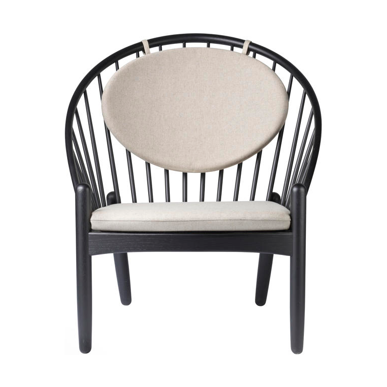FDB Mbler J166 Jrna tuoli Oak black painted-beige | Skandinaavinen Sisustus | Tuolit | Musta