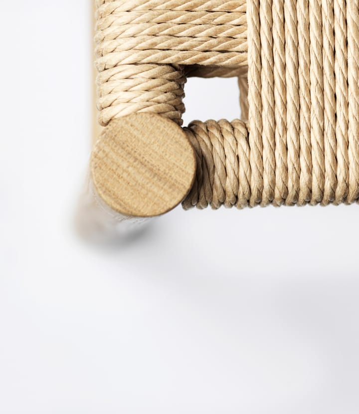 J178 Lønstrup tuoli v2, Oak nature lacquered-papercord FDB Møbler