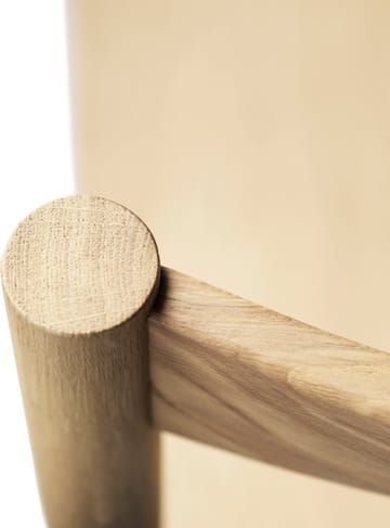 J178 Lønstrup tuoli v2 - Oak nature lacquered - FDB Møbler