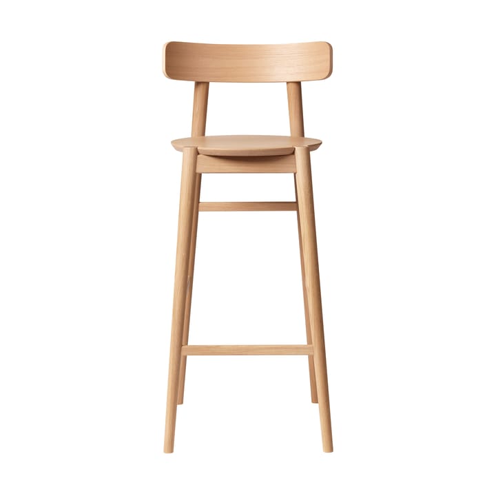 J184 Øst baarituoli 75 cm - Oak nature lacquered - FDB Møbler