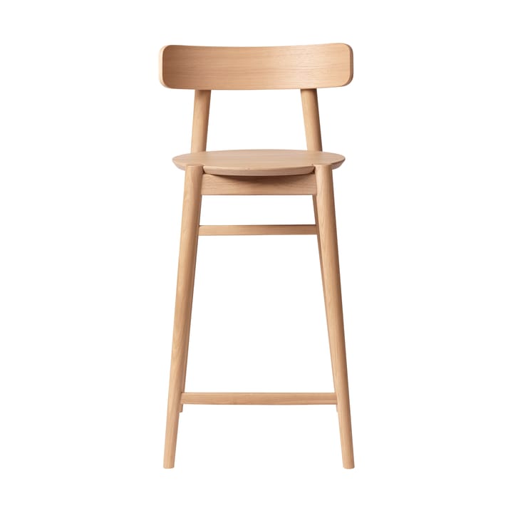 J185 Øst baarituoli 65 cm - Oak nature lacquered - FDB Møbler