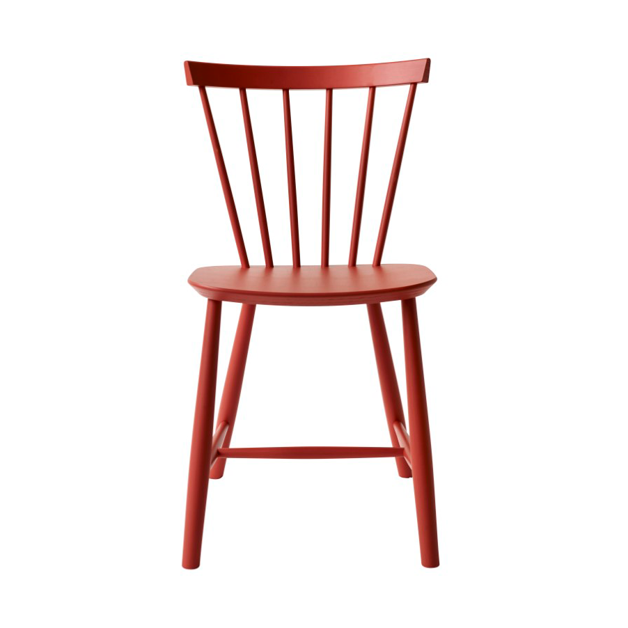 FDB Mbler J46 tuoli Beech red painted | Skandinaavinen Sisustus | Tuolit | Punainen