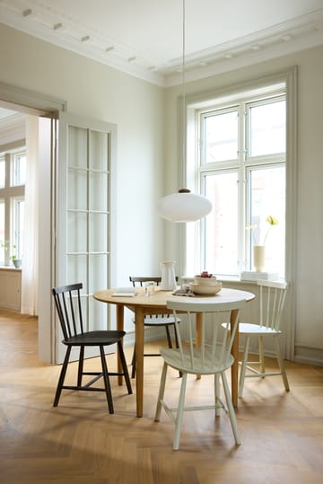 J46 tuoli - Beech red painted - FDB Møbler