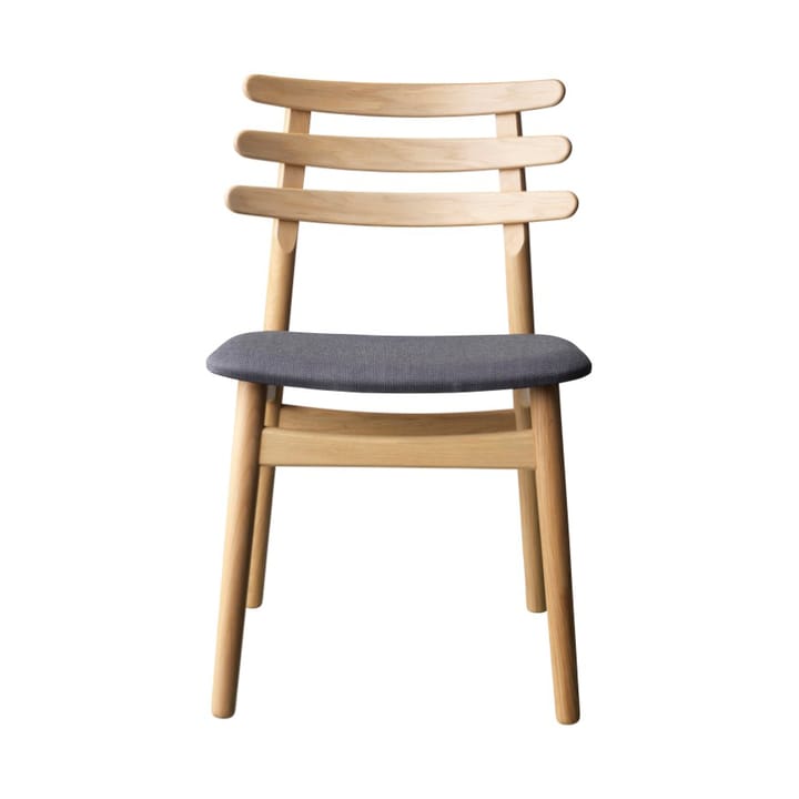 J48 tuoli - Oak nature lacquered-anthracite - FDB Møbler