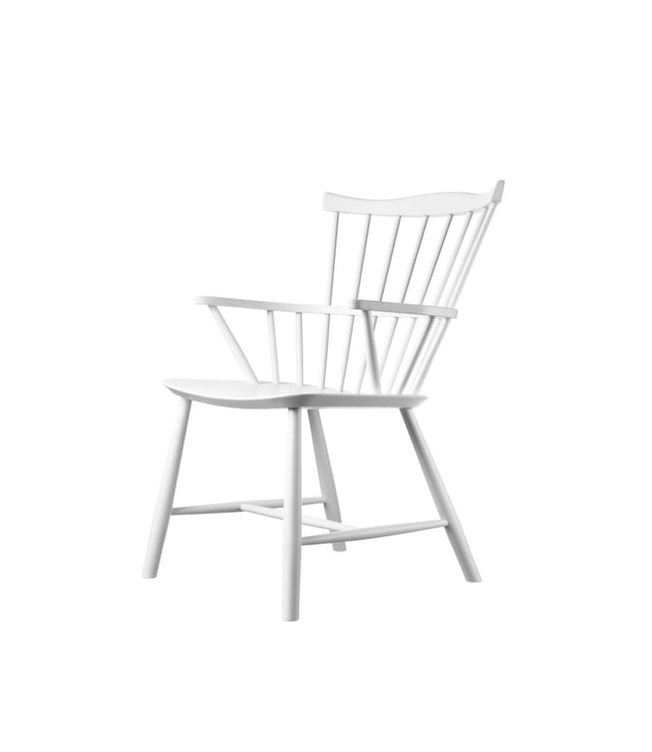 J52B tuoli, Beech white painted FDB Møbler