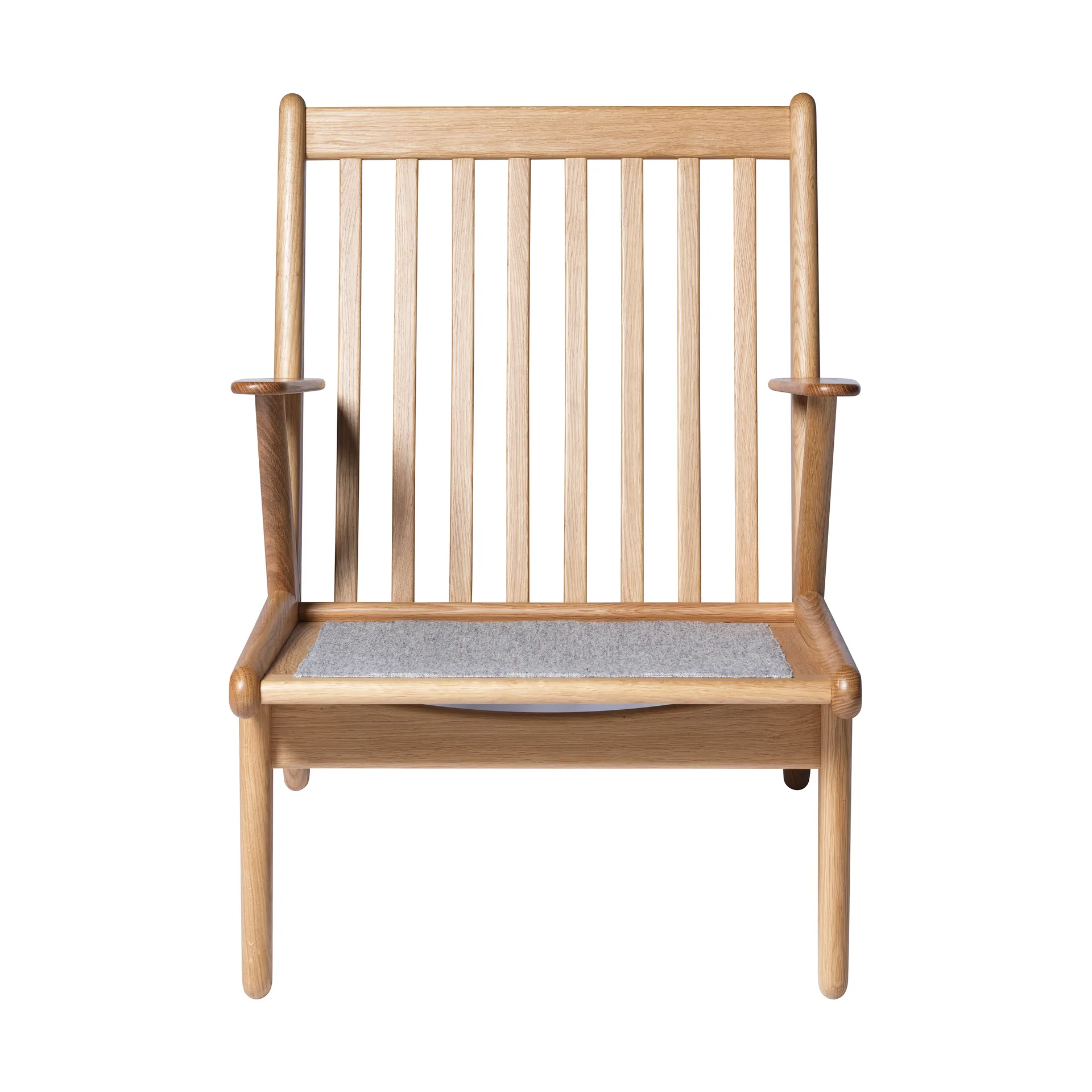 J53 tuolin runko, Oak lacquered FDB Møbler