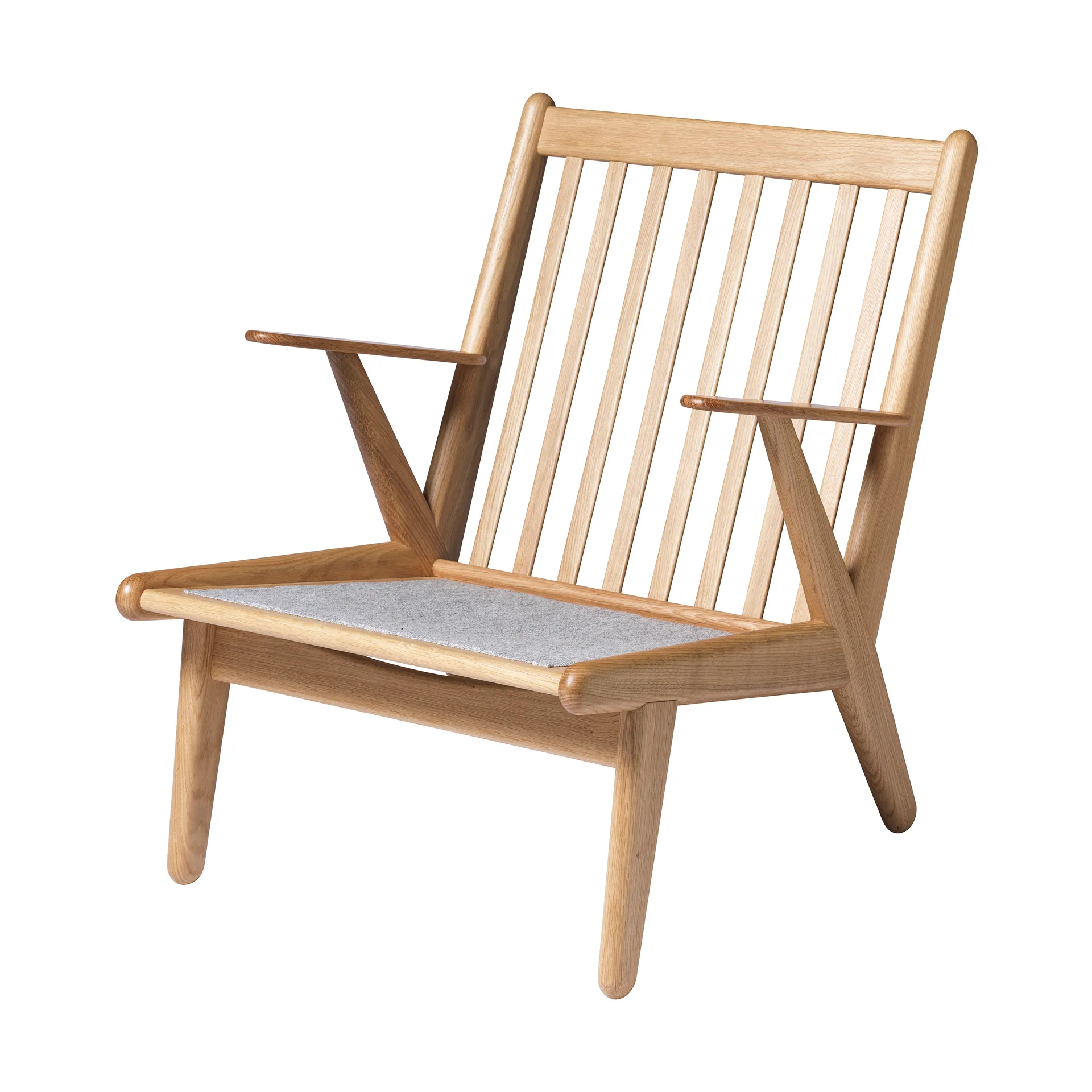 J53 tuolin runko, Oak lacquered FDB Møbler