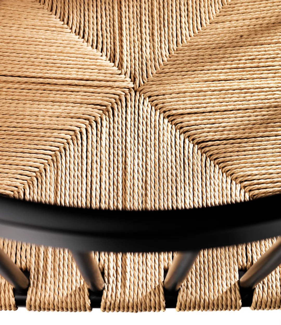 J80 tuoli, Beech black painted-nature FDB Møbler