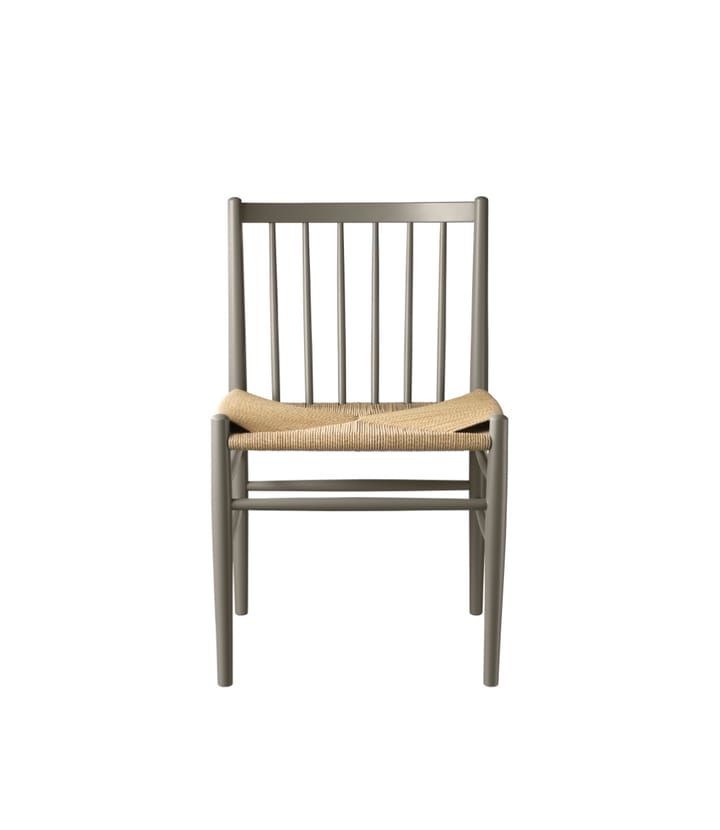 J80 tuoli - Beech moss grey painted-nature - FDB Møbler
