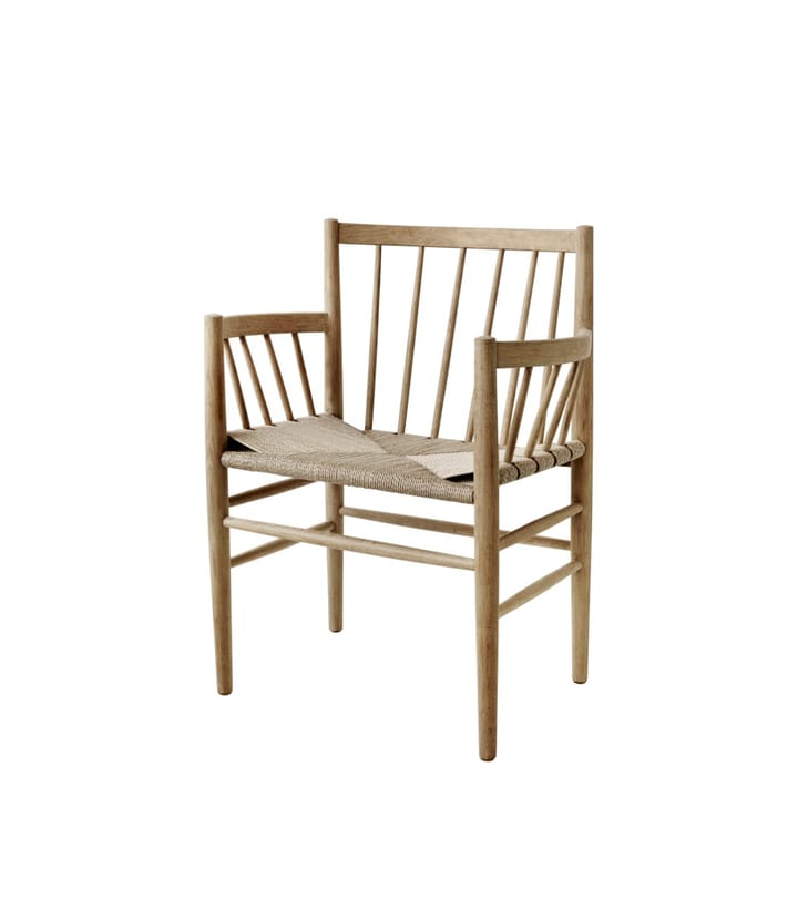 J81 käsinojatuoli, Oak nature oiled FDB Møbler