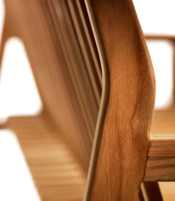 M11 Sammen 3-istuttava penkki - Teak-nature oiled - FDB Møbler