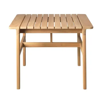 M19 Sammen loungepöytä 61,5x47,7 cm - Teak-nature oiled - FDB Møbler