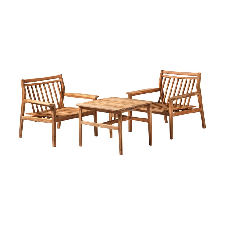 M19 Sammen loungepöytä 61,5x47,7 cm, Teak-nature oiled FDB Møbler