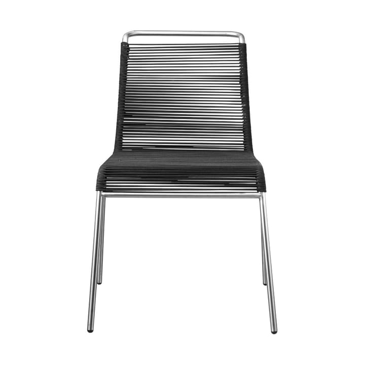 M20 Teglgård Cord Chair tuoli - Black-stainless steel - FDB Møbler