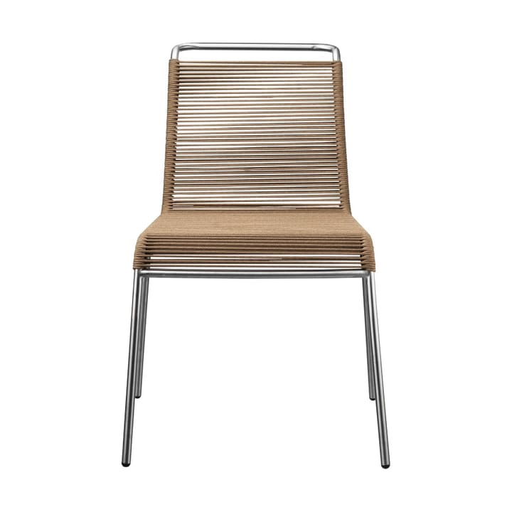 M20 Teglgård Cord Chair tuoli - Brown mixed-stainless steel - FDB Møbler