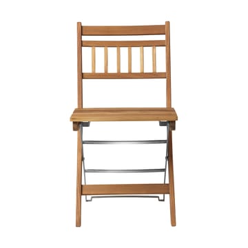 M23 Lilleø parveketuoli - Teak-ruostumaton teräs - FDB Møbler