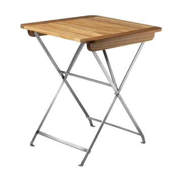 M26 Lilleø parvekapöytä - Teak-ruostumaton teräs - FDB Møbler