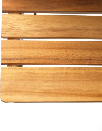 M26 Lilleø parvekapöytä - Teak-ruostumaton teräs - FDB Møbler