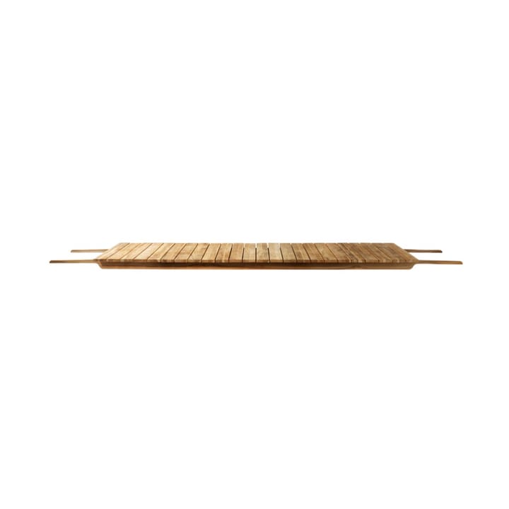 M4 Sammen Central Plate M2/M3 jatkolevy, 90x185 cm teak nature oiled FDB Møbler