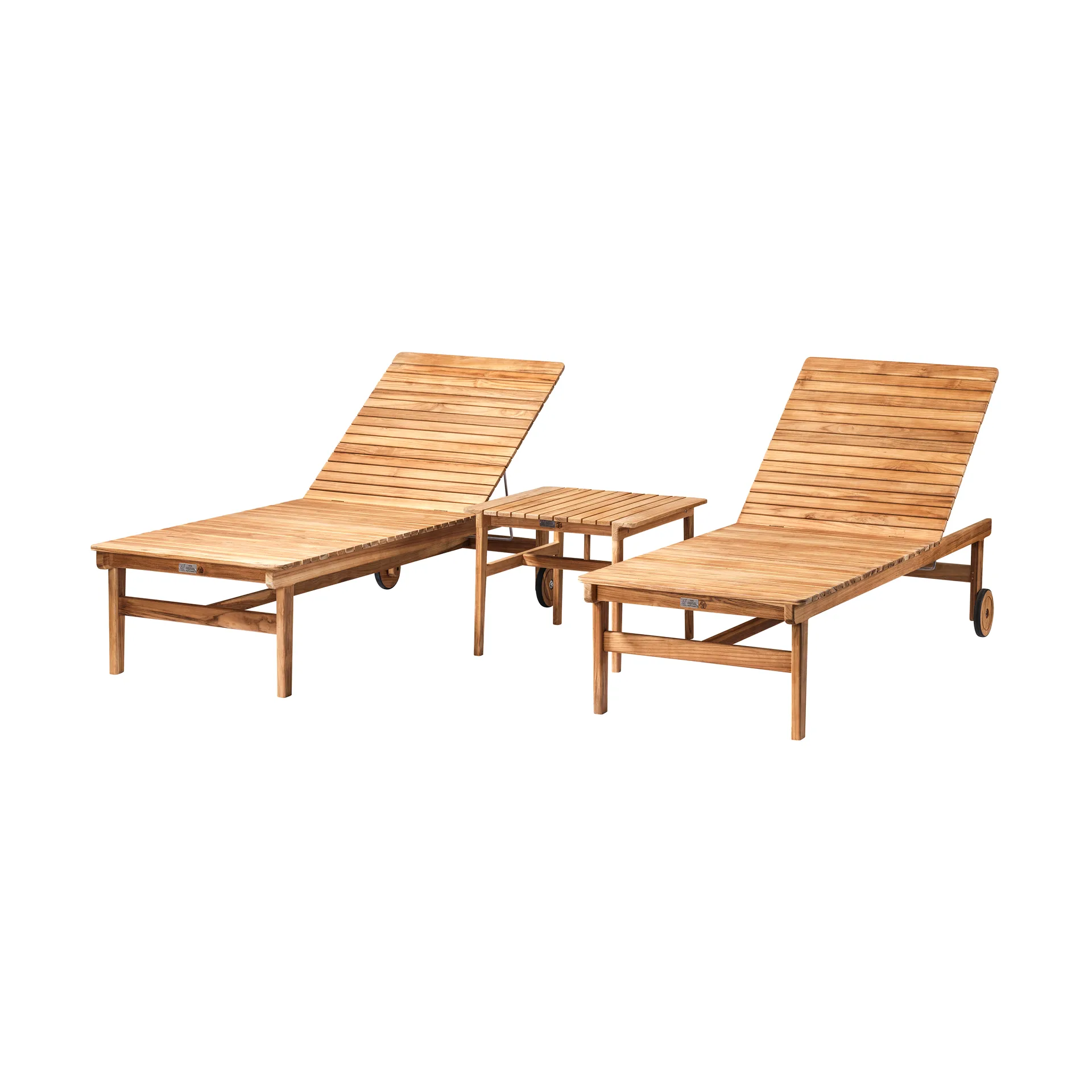 M8 Sammen aurinkotuoli, Teak-nature oiled FDB Møbler