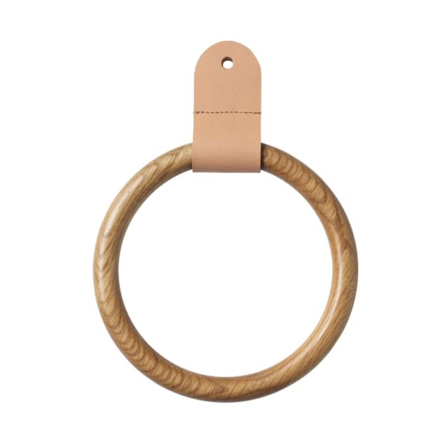 Q4 Allé Scarf ring - Oak nature lacquered - FDB Møbler