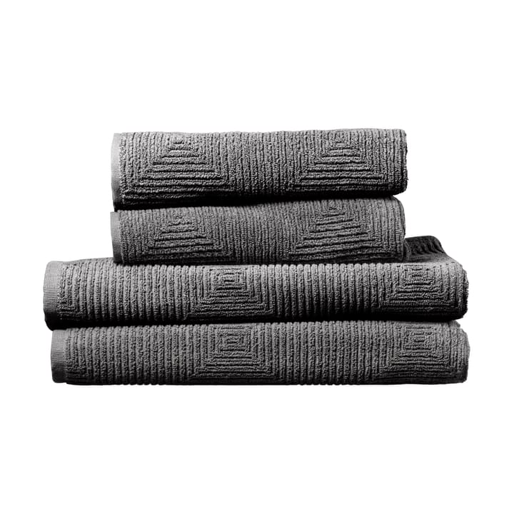 R33 Kirkeby pyyhesetti 4 osaa, Granite gray FDB Møbler