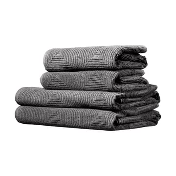 R33 Kirkeby pyyhesetti 4 osaa - Granite gray - FDB Møbler